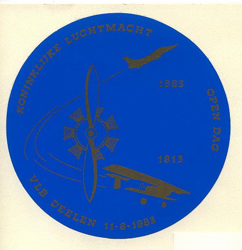 1983-06 badge open dag Deelen.jpg